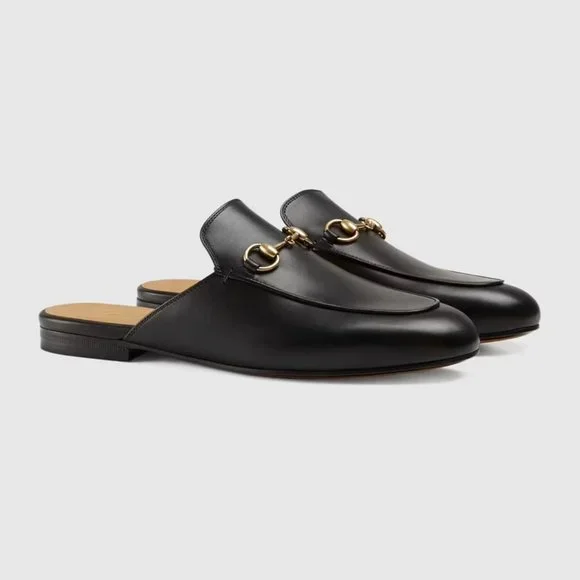 GUCCI Princetown Leather Slipper - Picture 2 of 14